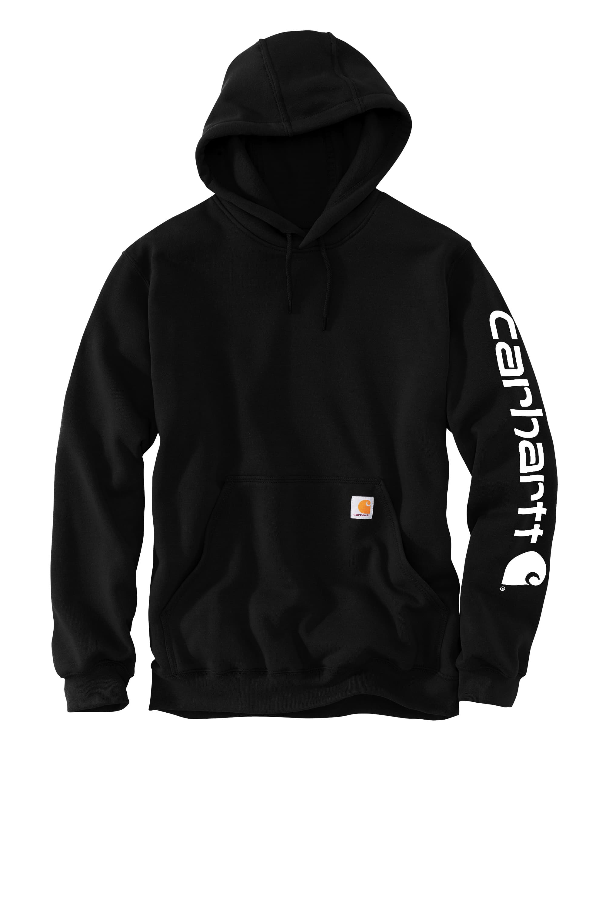 Cotton Blend - Carhartt Midweight Sweatshirt — Black