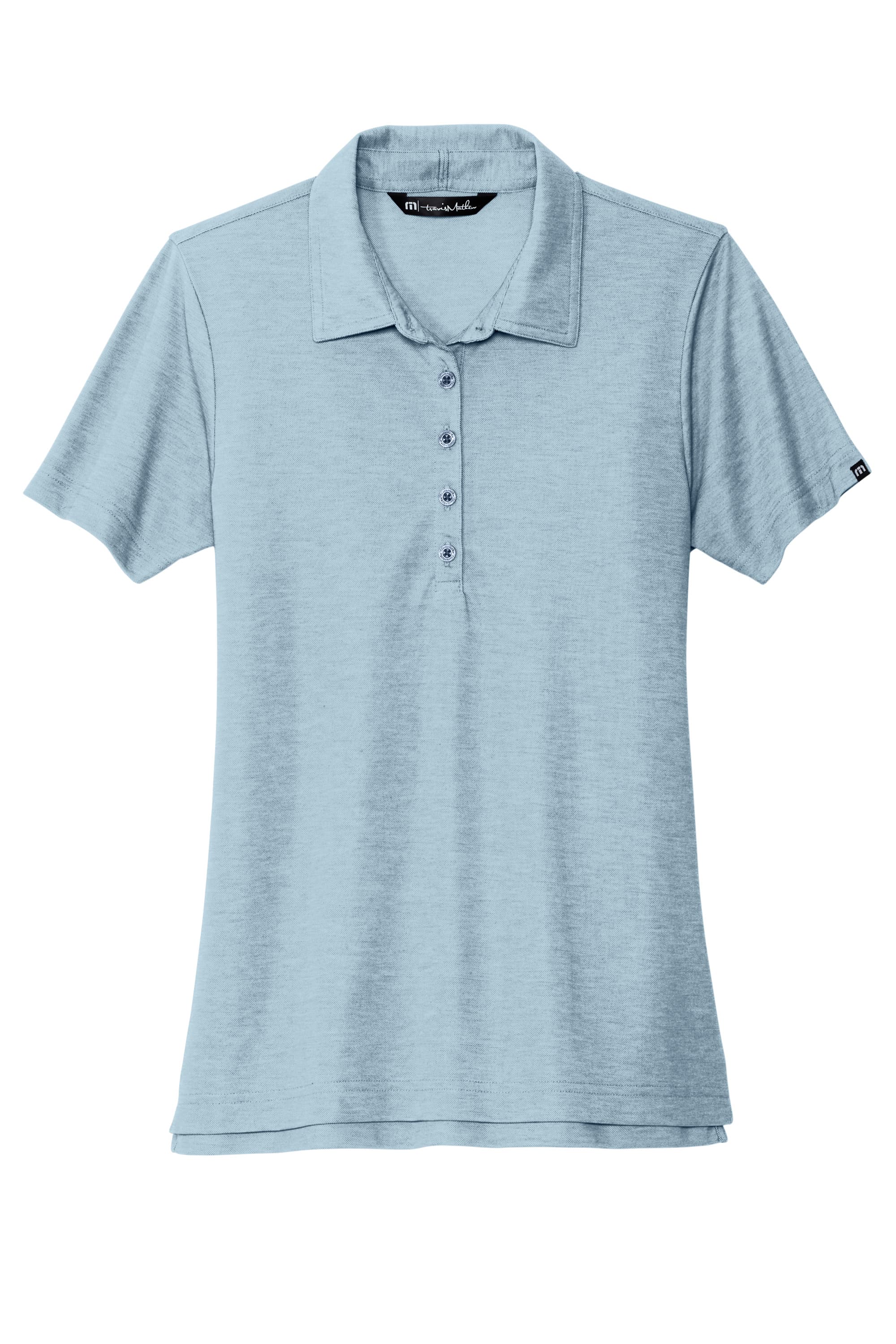 Cotton Blend - Travis Mathews Womans Polo — Allure Heather